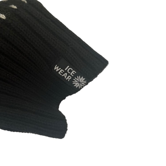 IceWear Black Magnus Norwegian Wool Blend Sweater NWT Small - Picture 8 of 15